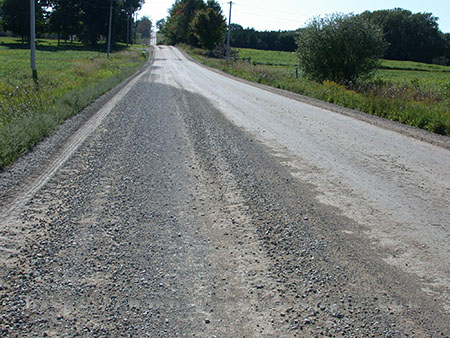 Photo of Burton's main road