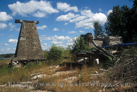 Photo of mill ruins