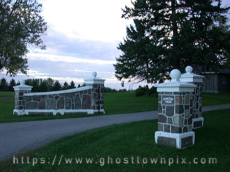 Photo of cemetery