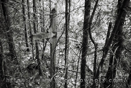 Photo of wooden cross