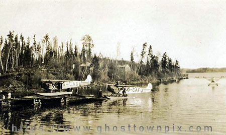 Photo of supply aircraft