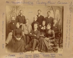 Family of John S. Armstrong of Eramosa Township, Wellington County, ca.1880. Photo