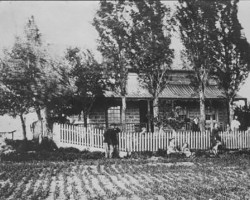 Homestead of John S. Armstrong of Eramost Township, ca. 1873 Home