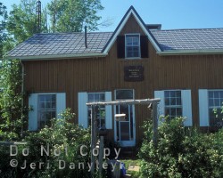 Balaclava's first general store, now a private home Former store