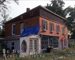 The former store in the newer area of Balaclava. This building has since been attractively renovated. Store