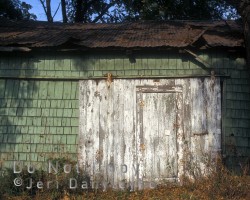 Former blacksmith shop. John Lourie was the blacksmith for many years. Blacksmith shop