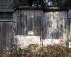 Former blacksmith shop where John Lourie worked his magic. Blacksmith shop