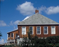 The former schoolhouse is now private home Schoolhouse