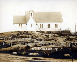 St Andrew's Presbyterian (later United) Church around 1910 Church