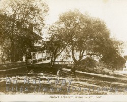 An early view of the Sawmill Lodge. At one time it was a general store and also a post office. ca. 1930s Sawmill Lodge