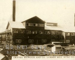 The mill in the 1920s Mill buildings