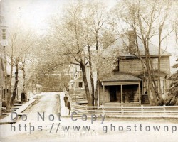Main Street, Byng Inlet in 1907 House