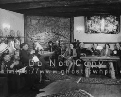 The Officers' Mess in 1961. Mess hall