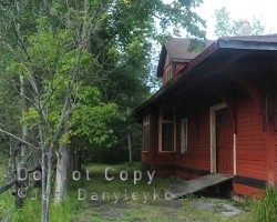 Former CPR station built in 1917 after the earlier station burnt down Station