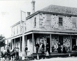 The hotel sometime between 1902-14 during Frank Schuler's ownership. Hotel