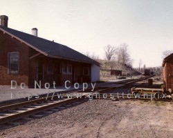 The former CN station, now gone Station