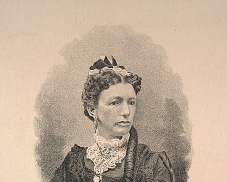 Alvira Clark who was married to Dr. East Illustattion