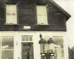 The Vigrass general store that operated from 1929 - 41 Photo of store