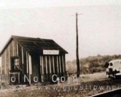 The CN flag station, ca. 1940s Photo of station