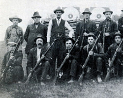 The Silcote Rifle Team in 1916 Group photo