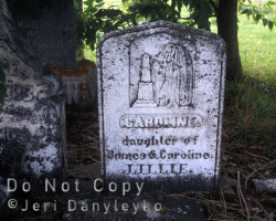 Photo of tombstone